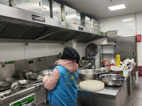 銀礦地質社區 文明有“寧”，共筑餐飲安全新防線